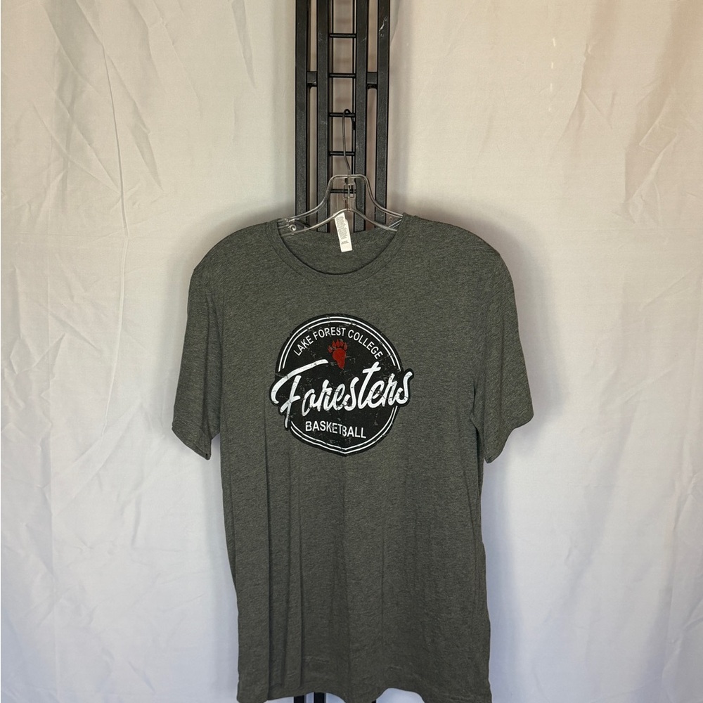 Bella Canvas Dark Gray Foresters Basketball Tee